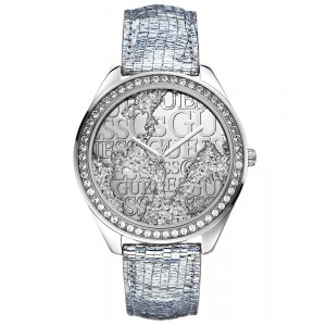 GUESS Crystals Silver...