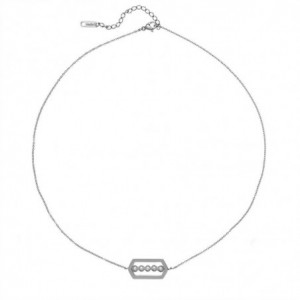 Short necklace with small...