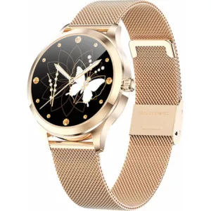 3GUYS Smartwatch Rose Gold Stainless Steel Bracelet 3GW0701